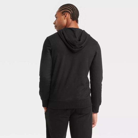 Men's Hooded Zip-Up Sweatshirt - Goodfellow & Co - Picture 3 of 8